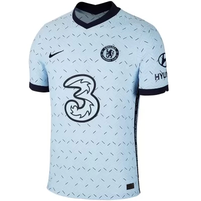 Niño Fútbol Camiseta Mateo Kovacic #17 2ª Equipación Azul Claro 2020/21 La Camisa Chile