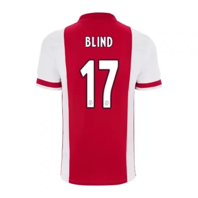 Niño Fútbol Camiseta Daley Blind #17 1ª Equipación Roja 2020/21 La Camisa Chile