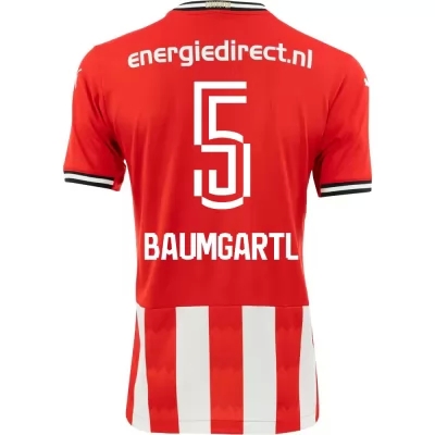 Niño Fútbol Camiseta Timo Baumgartl #5 1ª Equipación Roja 2020/21 La Camisa Chile