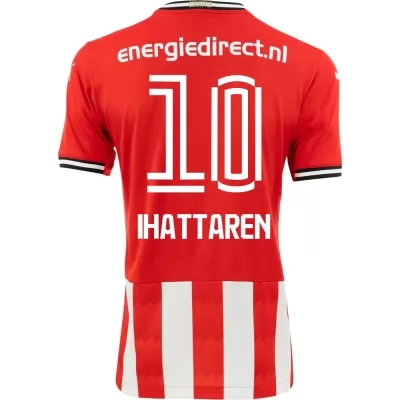 Niño Fútbol Camiseta Mohamed Ihattaren #10 1ª Equipación Roja 2020/21 La Camisa Chile