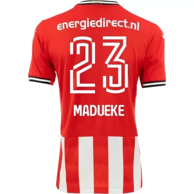 Niño Fútbol Camiseta Noni Madueke #23 1ª Equipación Roja 2020/21 La Camisa Chile