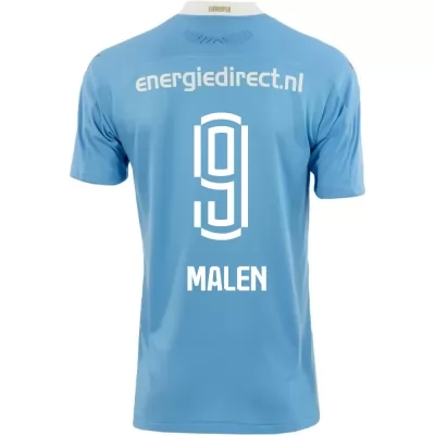 Niño Fútbol Camiseta Donyell Malen #9 2ª Equipación Azul 2020/21 La Camisa Chile