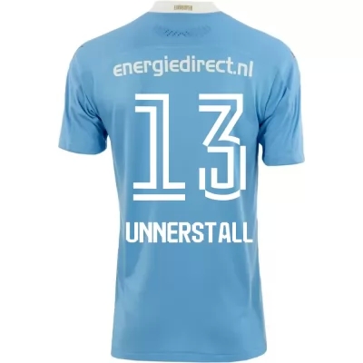 Niño Fútbol Camiseta Lars Unnerstall #13 2ª Equipación Azul 2020/21 La Camisa Chile
