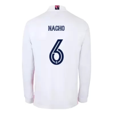Niño Fútbol Camiseta Nacho Fernandez #6 1ª Equipación Blanco 2020/21 La Camisa Chile