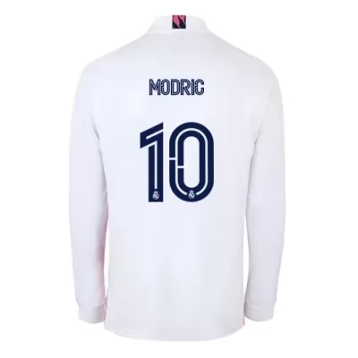 Niño Fútbol Camiseta Luka Modric #10 1ª Equipación Blanco 2020/21 La Camisa Chile