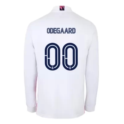 Niño Fútbol Camiseta Martin Odegaard #0 1ª Equipación Blanco 2020/21 La Camisa Chile