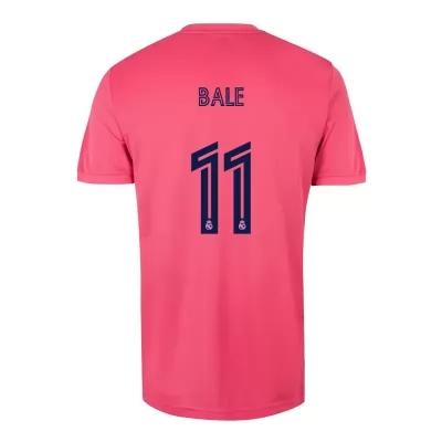 Niño Fútbol Camiseta Gareth Bale #11 2ª Equipación Rosado 2020/21 La Camisa Chile