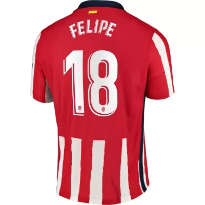 Niño Fútbol Camiseta Felipe #18 1ª Equipación Roja 2020/21 La Camisa Chile