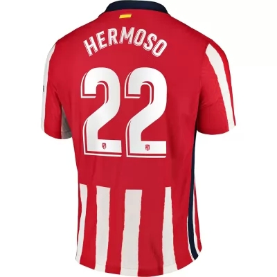 Niño Fútbol Camiseta Mario Hermoso #22 1ª Equipación Roja 2020/21 La Camisa Chile