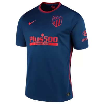 Niño Fútbol Camiseta Koke #6 2ª Equipación Azul Real 2020/21 La Camisa Chile