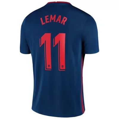 Niño Fútbol Camiseta Thomas Lemar #11 2ª Equipación Azul Real 2020/21 La Camisa Chile