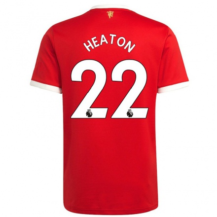 Hombre Fútbol Camiseta Tom Heaton #22 Rojo 1ª Equipación 2021/22 La Camisa Chile
