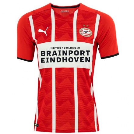 Hombre Fútbol Camiseta Kayleigh Van Dooren #10 Rojo 1ª Equipación 2021/22 La Camisa Chile