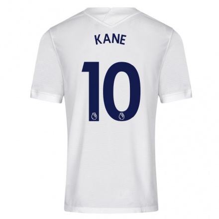 Hombre Fútbol Camiseta Harry Kane #10 Blanco 1ª Equipación 2021/22 La Camisa Chile