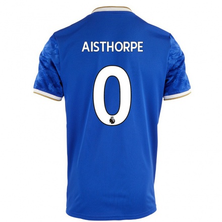 Hombre Fútbol Camiseta Bailey Aisthorpe #0 Azul Real 1ª Equipación 2021/22 La Camisa Chile
