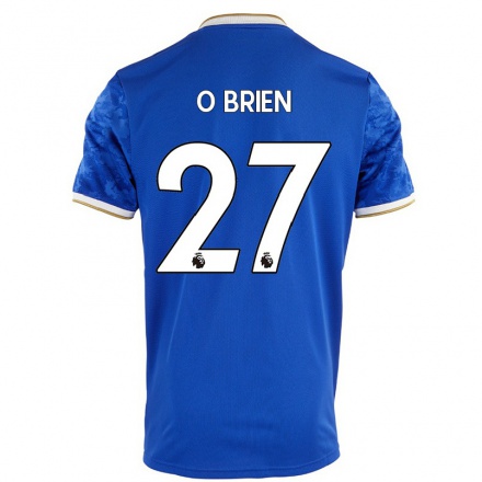 Hombre Fútbol Camiseta Shannon O'brien #27 Azul Real 1ª Equipación 2021/22 La Camisa Chile