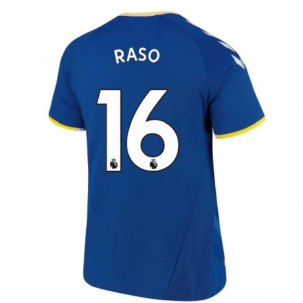 Hombre Fútbol Camiseta Hayley Raso #16 Azul Real 1ª Equipación 2021/22 La Camisa Chile