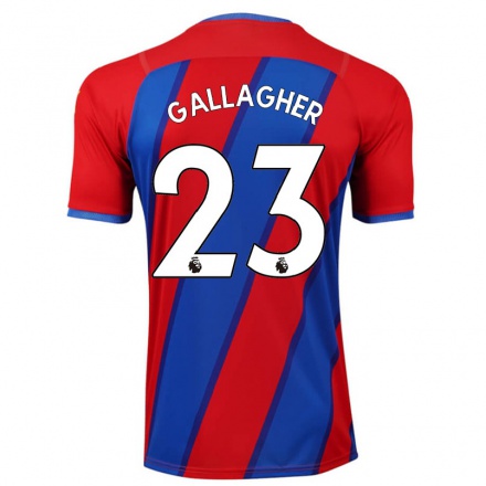 Hombre Fútbol Camiseta Conor Gallagher #23 Azul Real 1ª Equipación 2021/22 La Camisa Chile