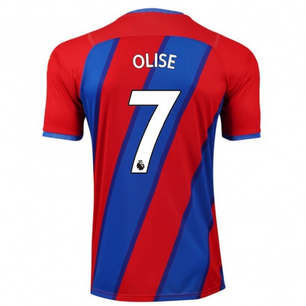Hombre Fútbol Camiseta Michael Olise #7 Azul Real 1ª Equipación 2021/22 La Camisa Chile