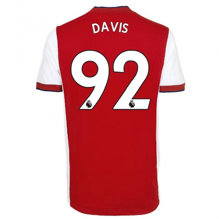Hombre Fútbol Camiseta Henry Timi Davis #92 Amarillo 2ª Equipación 2021/22 La Camisa Chile
