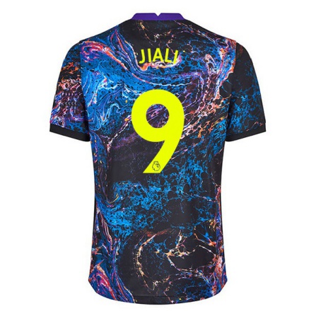 Hombre Fútbol Camiseta Tang Jiali #9 Multicolor 2ª Equipación 2021/22 La Camisa Chile