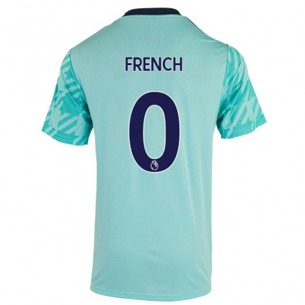Hombre Fútbol Camiseta Harry French #0 Verde Claro 2ª Equipación 2021/22 La Camisa Chile