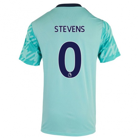 Hombre Fútbol Camiseta Han Stevens #0 Verde Claro 2ª Equipación 2021/22 La Camisa Chile