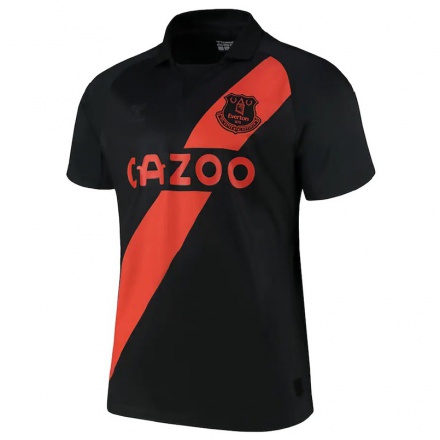 Hombre Fútbol Camiseta Anthony Gordon #24 Negro 2ª Equipación 2021/22 La Camisa Chile