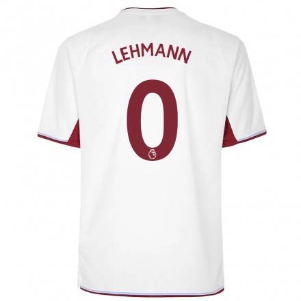 Hombre Fútbol Camiseta Alisha Lehmann #0 Crema 2ª Equipación 2021/22 La Camisa Chile