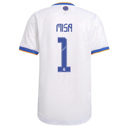 Hombre Fútbol Camiseta Misa #1 Blanco 1ª Equipación 2021/22 La Camisa Chile