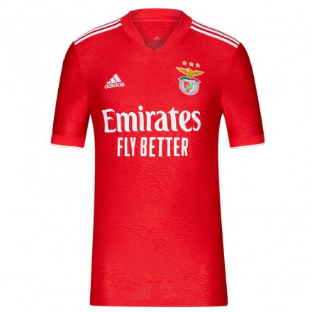 Hombre Fútbol Camiseta Matilde Fidalgo #5 Rojo 1ª Equipación 2021/22 La Camisa Chile