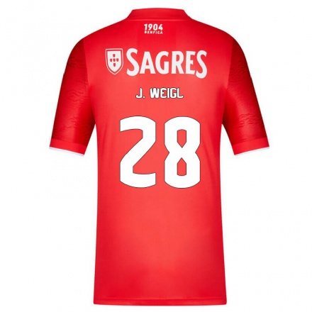 Hombre Fútbol Camiseta Julian Weigl #28 Rojo 1ª Equipación 2021/22 La Camisa Chile