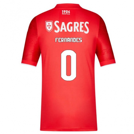 Hombre Fútbol Camiseta Guilherme Fernandes #0 Rojo 1ª Equipación 2021/22 La Camisa Chile