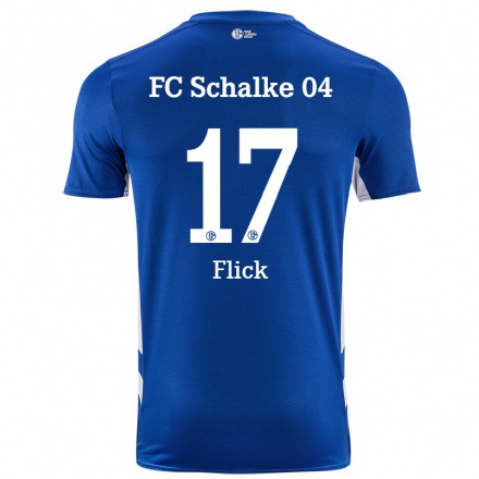 Hombre Fútbol Camiseta Florian Flick #17 Azul Real 1ª Equipación 2021/22 La Camisa Chile