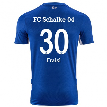 Hombre Fútbol Camiseta Martin Fraisl #30 Azul Real 1ª Equipación 2021/22 La Camisa Chile