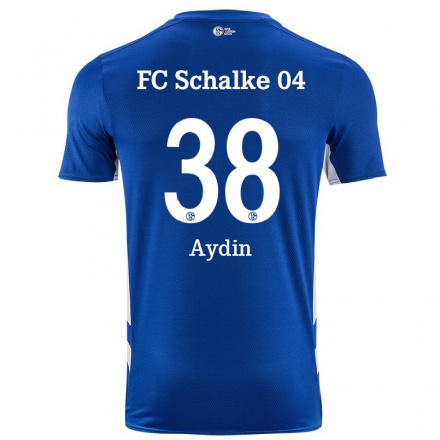 Hombre Fútbol Camiseta Mehmet Aydin #38 Azul Real 1ª Equipación 2021/22 La Camisa Chile