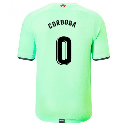 Hombre Fútbol Camiseta Inigo Cordoba #0 Verde Claro 2ª Equipación 2021/22 La Camisa Chile