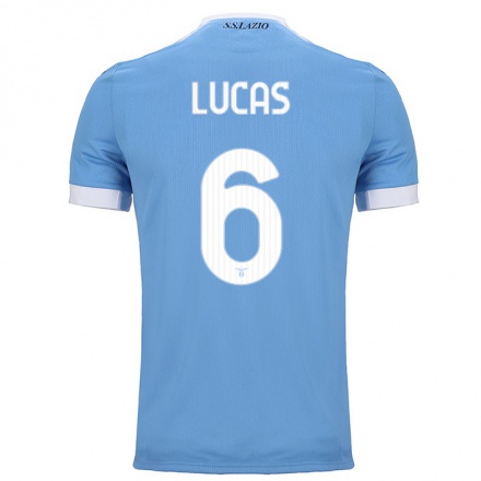 Hombre Fútbol Camiseta Lucas Leiva #6 Azul 1ª Equipación 2021/22 La Camisa Chile