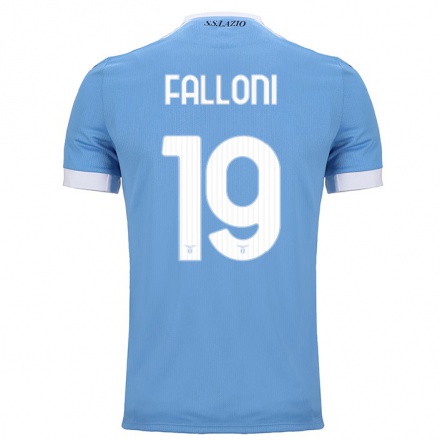 Hombre Fútbol Camiseta Ludovica Falloni #19 Azul 1ª Equipación 2021/22 La Camisa Chile