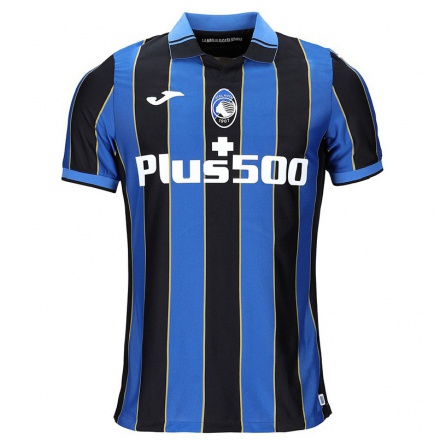 Hombre Fútbol Camiseta Simone Muratore #0 Azul Negro 1ª Equipación 2021/22 La Camisa Chile