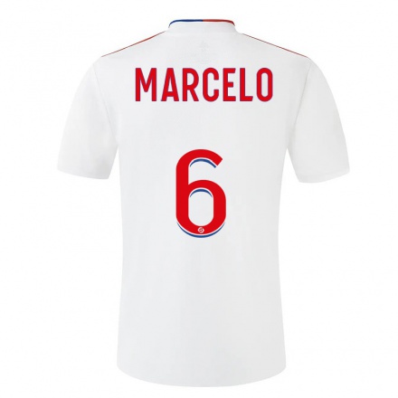 Hombre Fútbol Camiseta Marcelo #6 Blanco 1ª Equipación 2021/22 La Camisa Chile
