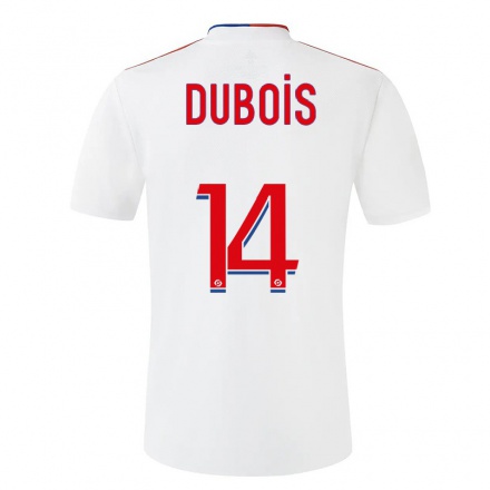 Hombre Fútbol Camiseta Leo Dubois #14 Blanco 1ª Equipación 2021/22 La Camisa Chile