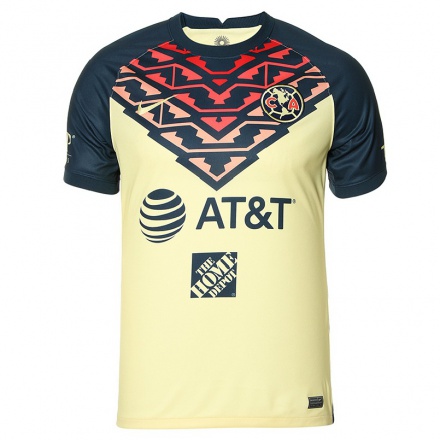 Hombre Fútbol Camiseta Roger Martinez #9 Amarillo 1ª Equipación 2021/22 La Camisa Chile