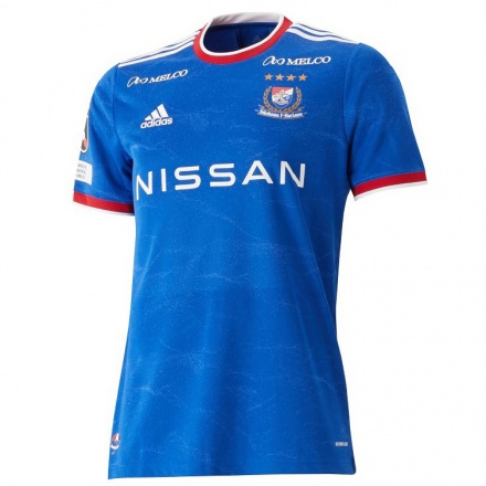 Hombre Fútbol Camiseta Yuji Kajikawa #21 Azul 1ª Equipación 2021/22 La Camisa Chile