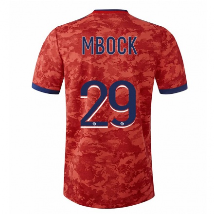 Hombre Fútbol Camiseta Griedge Mbock Bathy #29 Naranja 2ª Equipación 2021/22 La Camisa Chile