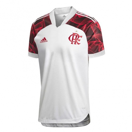 Hombre Fútbol Camiseta Bruna Rosa #8 Blanco 2ª Equipación 2021/22 La Camisa Chile