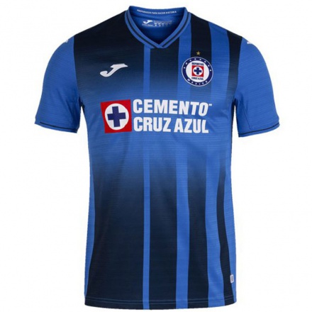 Hombre Fútbol Camiseta Brianda Escobedo #19 Azul Oscuro 1ª Equipación 2021/22 La Camisa Chile