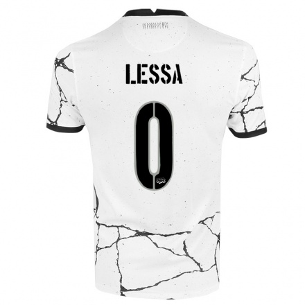 Hombre Fútbol Camiseta John Lessa #0 Blanco 1ª Equipación 2021/22 La Camisa Chile