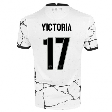Hombre Fútbol Camiseta Victoria #17 Blanco 1ª Equipación 2021/22 La Camisa Chile