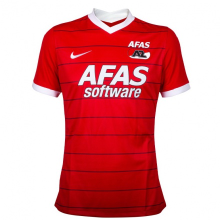 Hombre Fútbol Camiseta Vangelis Pavlidis #9 Rojo 1ª Equipación 2021/22 La Camisa Chile
